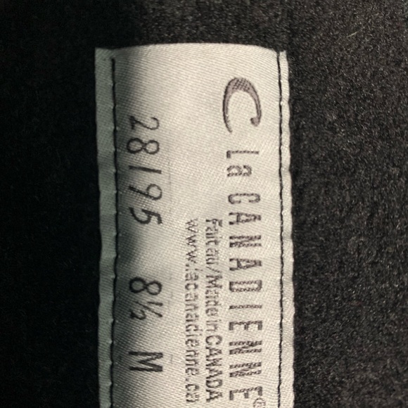 Black leather ankle boots. La Canadienne. 8.5. Good condition! - Picture 3 of 5